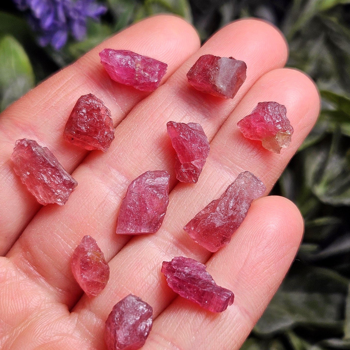 Pink Tourmaline, Raw Crystal from Brazil, Natural Raspberry Pink Tourmaline Specimen