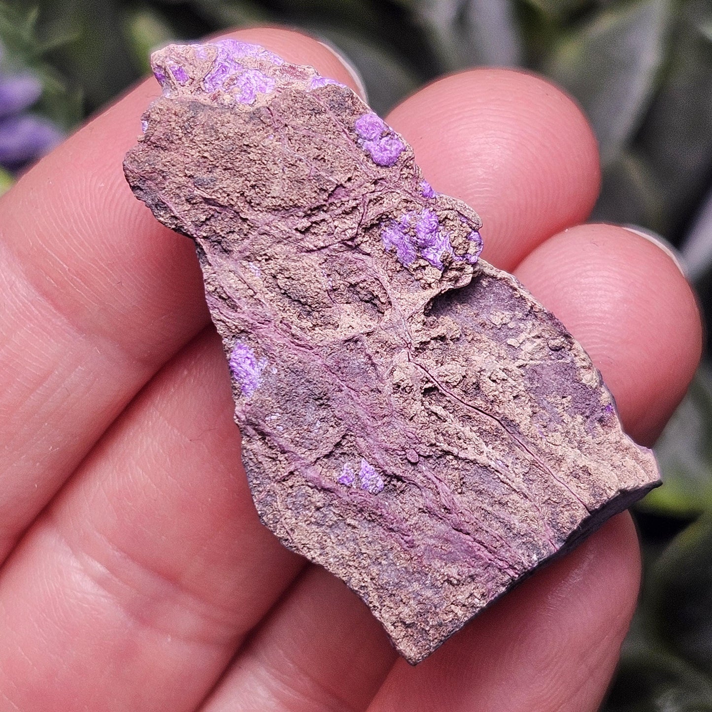 Fibrous Sugilite Specimen: Raw South African Sugilite