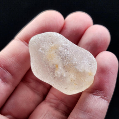 XL Frosted Topaz Crystal, Nigerian Raw Topaz Specimen