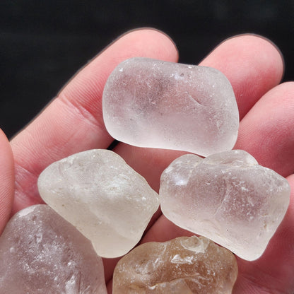 XL Frosted Topaz Crystal, Nigerian Raw Topaz Specimen