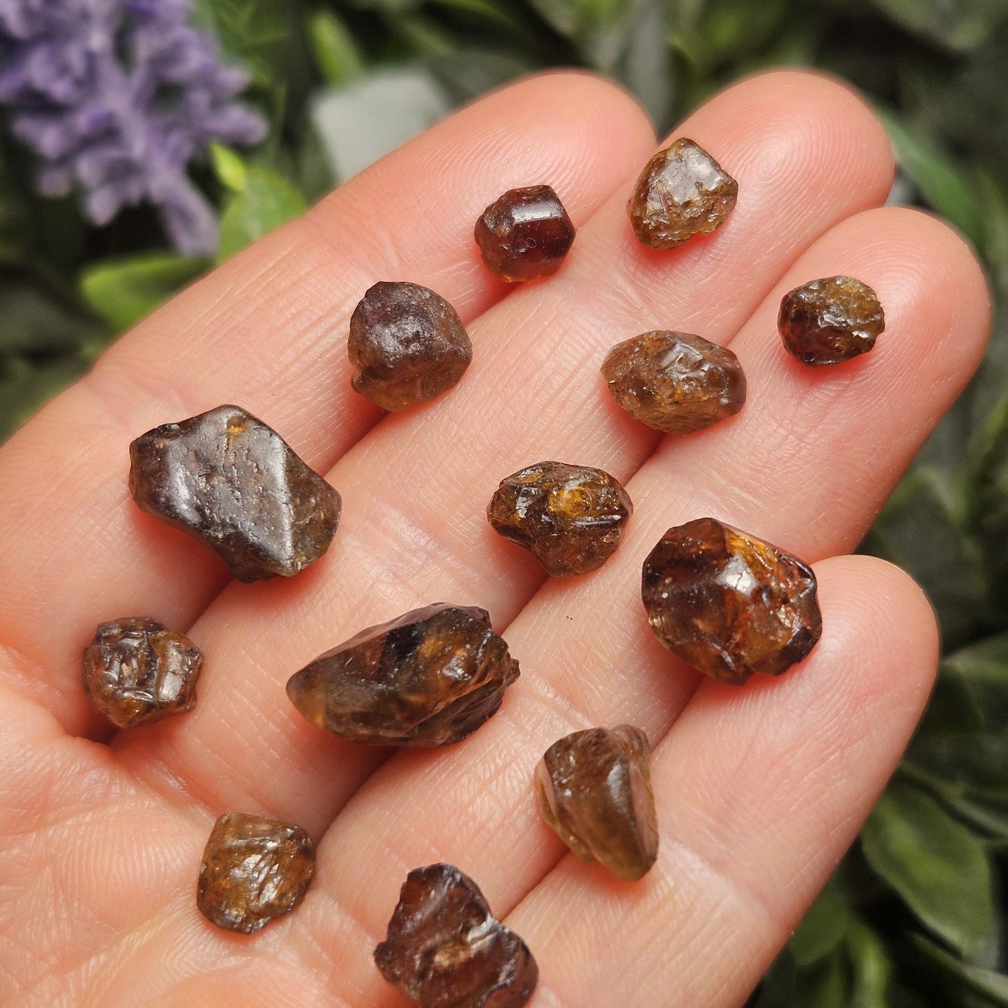 Champagne Zircon Crystal from Nigeria, Alluvial River