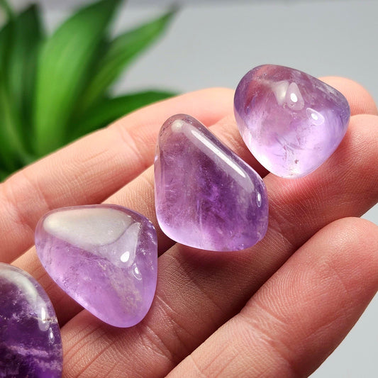 Polished Amethyst Crystal, Brazilian Amethyst