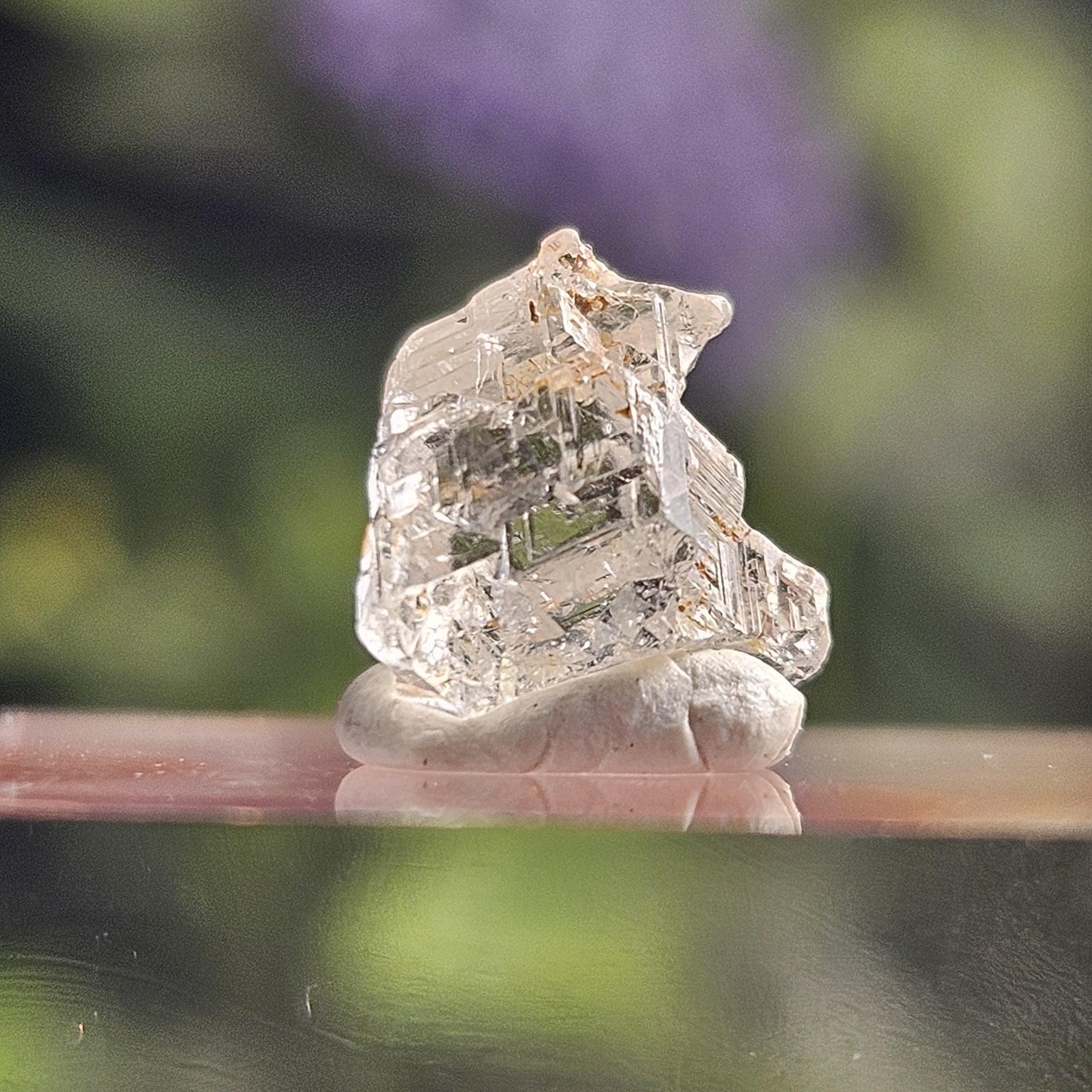 Etched Phenacite Crystal, 2.39ct
