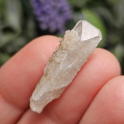 Sugar Danburite Crystal Specimen: Raw Mexican Danburite with Quartz Druzy