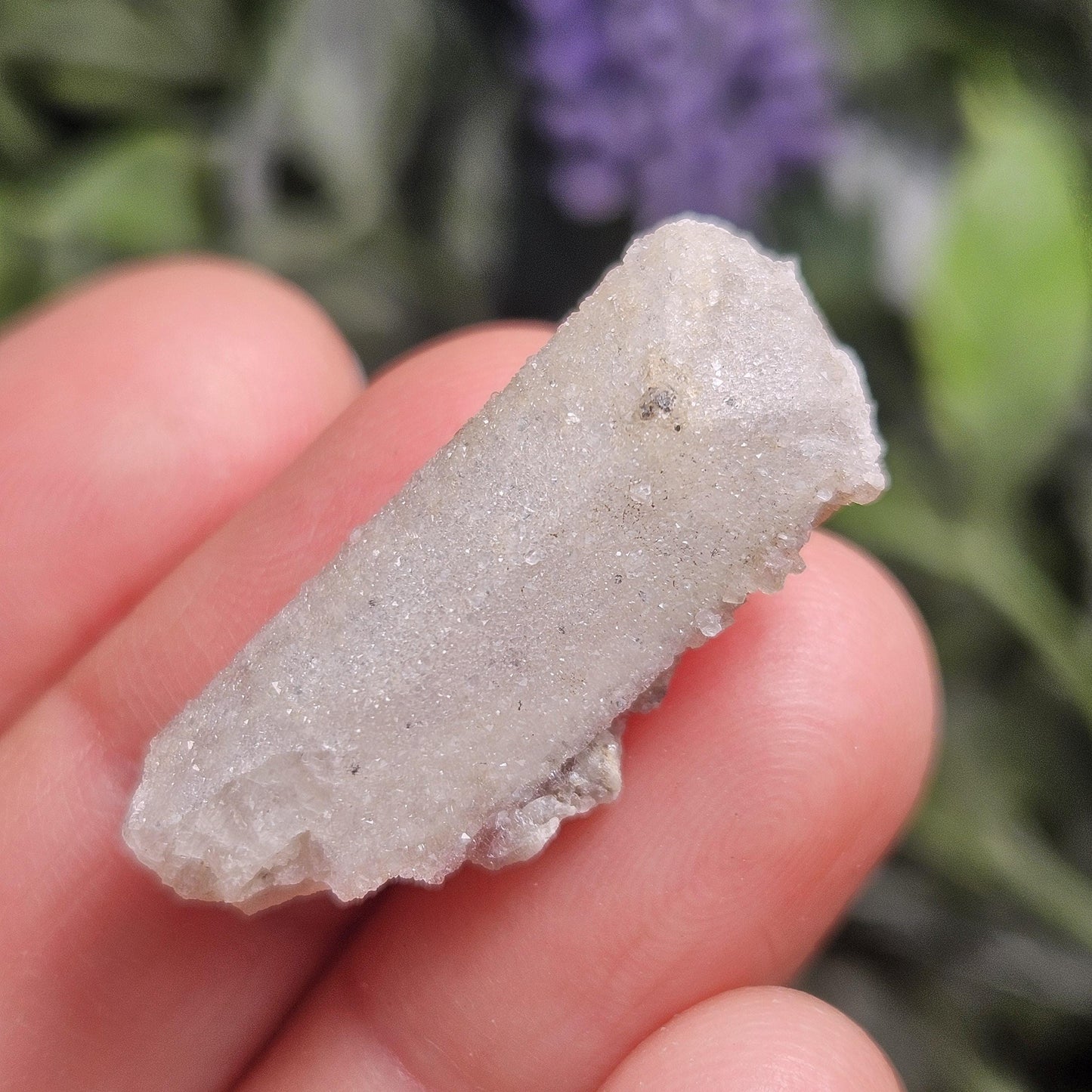 Sugar Danburite Crystal Specimen: Raw Mexican Danburite with Quartz Druzy