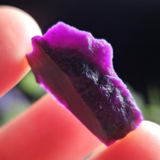 Raw Gel Sugilite Crystal 2.5g, South African Sugilite OLD STOCK