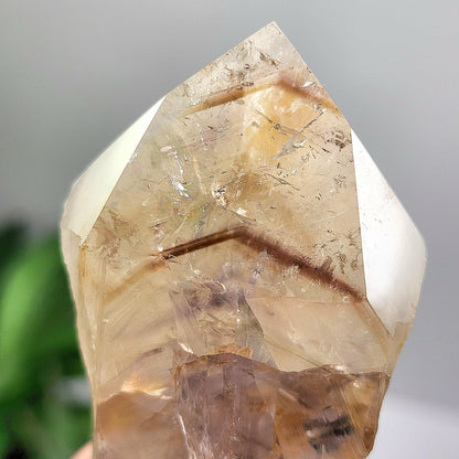 UV Phantom Amethyst Crystal 103g, Ultraviolet Phantom Quartz Specimen