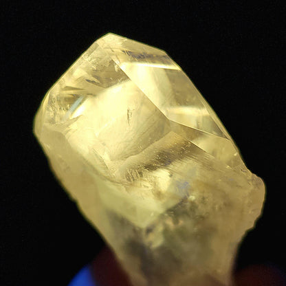 UV Phantom Powellite Amethyst 58g, Bahia Brazil Crystal
