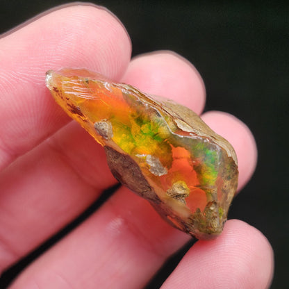 Raw Ethiopian Opal Specimen 7.8g, Welo Opal Crystal