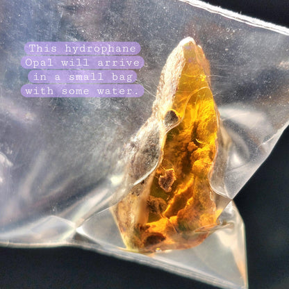 Raw Ethiopian Opal Specimen 7.8g, Welo Opal Crystal