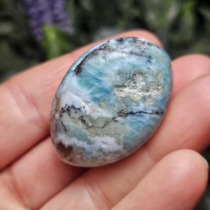 Larimar Tumbled Stone, 1