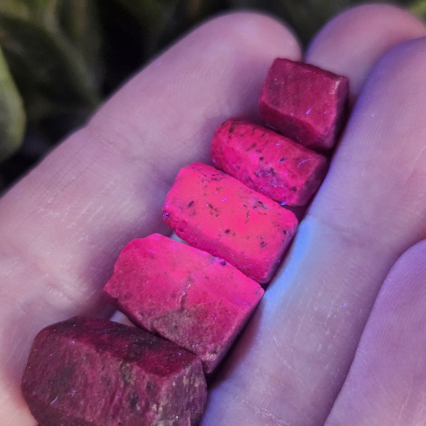 Raw Ruby Crystal Specimen: Natural Burgundy Ruby Stone, Red Corundum