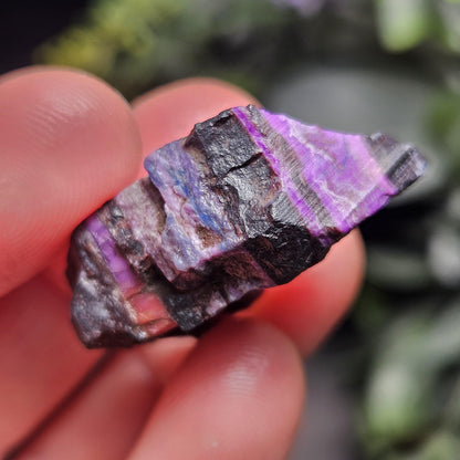 Raw Sugilite Crystal 8.0g, South African Sugilite OLD STOCK