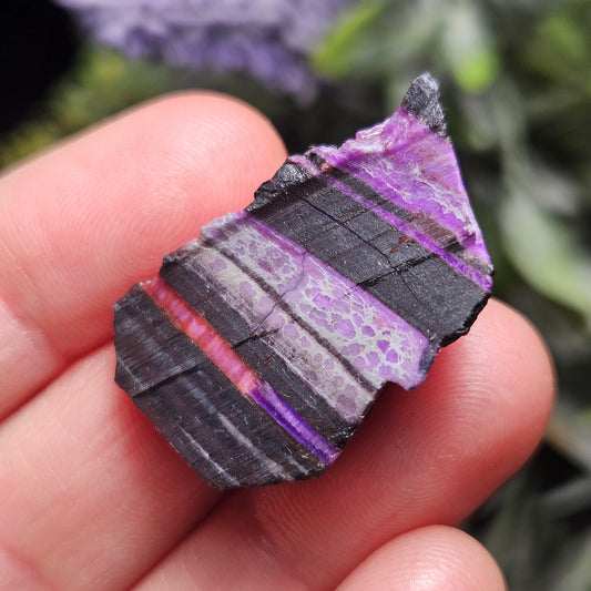 Raw Sugilite Crystal 8.0g, South African Sugilite OLD STOCK