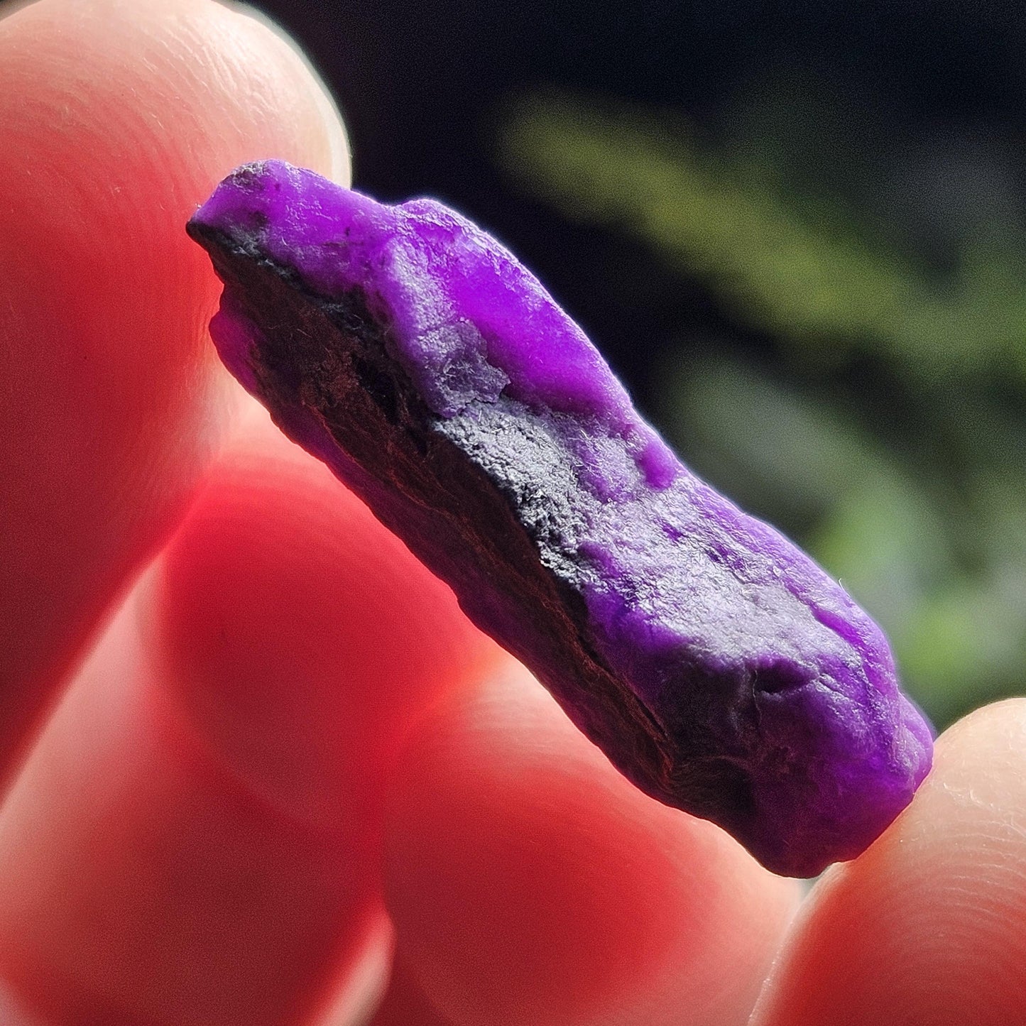 Gel Sugilite Crystal 3.3g, Raw South African Sugilite Stone Specimen
