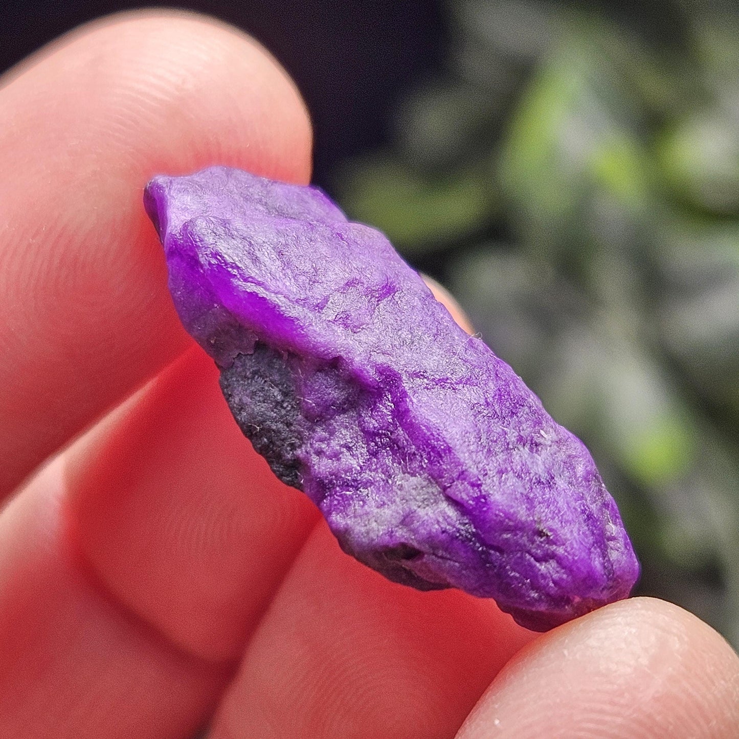 Gel Sugilite Crystal 3.3g, Raw South African Sugilite Stone Specimen