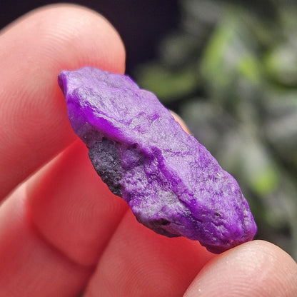 Gel Sugilite Crystal 3.3g, Raw South African Sugilite Stone Specimen
