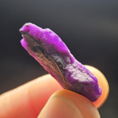 Gel Sugilite Crystal 3.3g, Raw South African Sugilite Stone Specimen