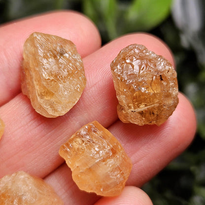 Etched Golden Topaz Crystal 2