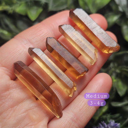 Natural Congo Citrine Crystal, Raw Smoky Citrine Quartz
