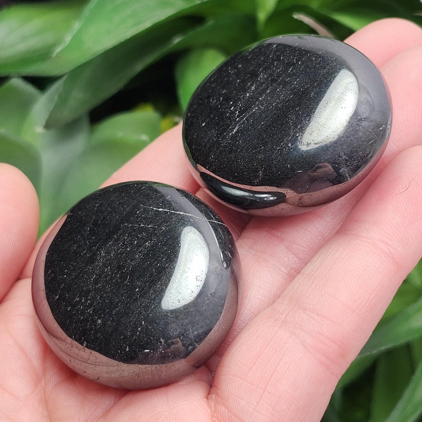Hematite Palm Stone, Polished Hematite Crystal Specimen