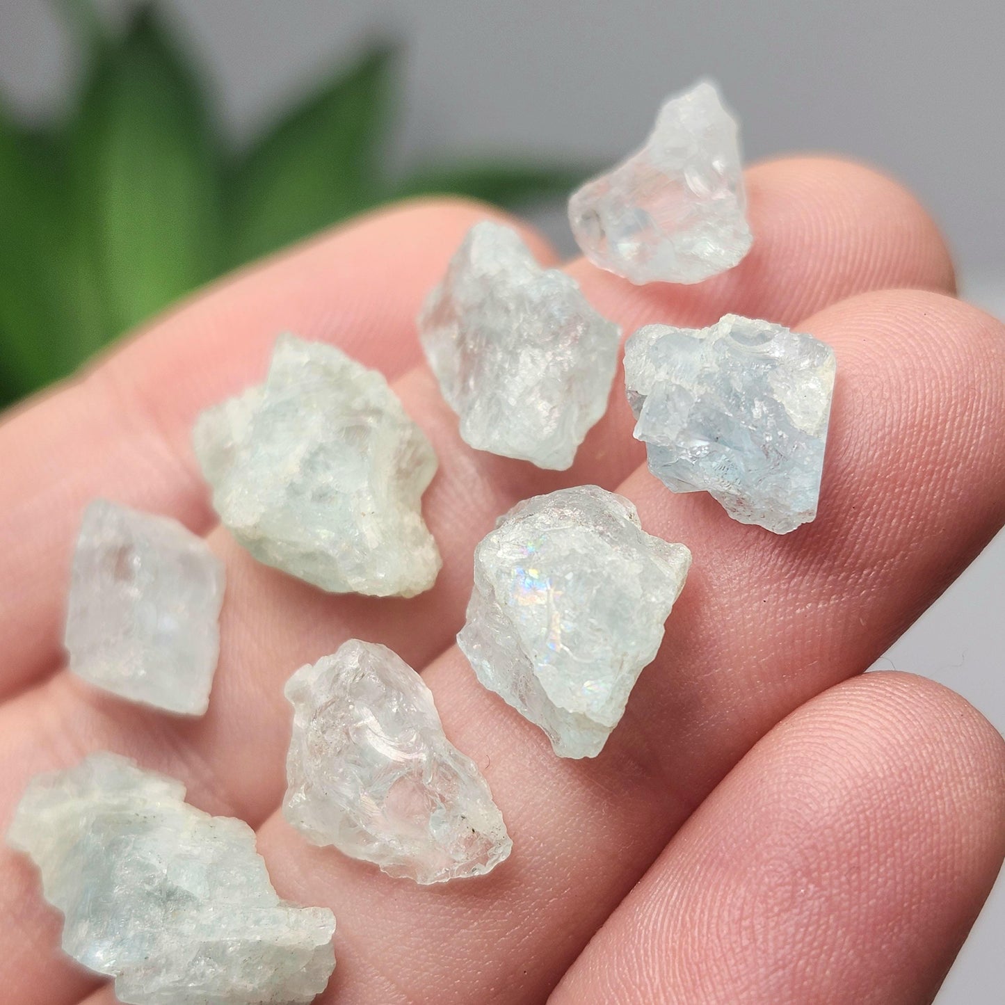 Aquamarine Crystal from Nigeria, Raw Aquamarine Beryl, Nigerian Mineral Specimen
