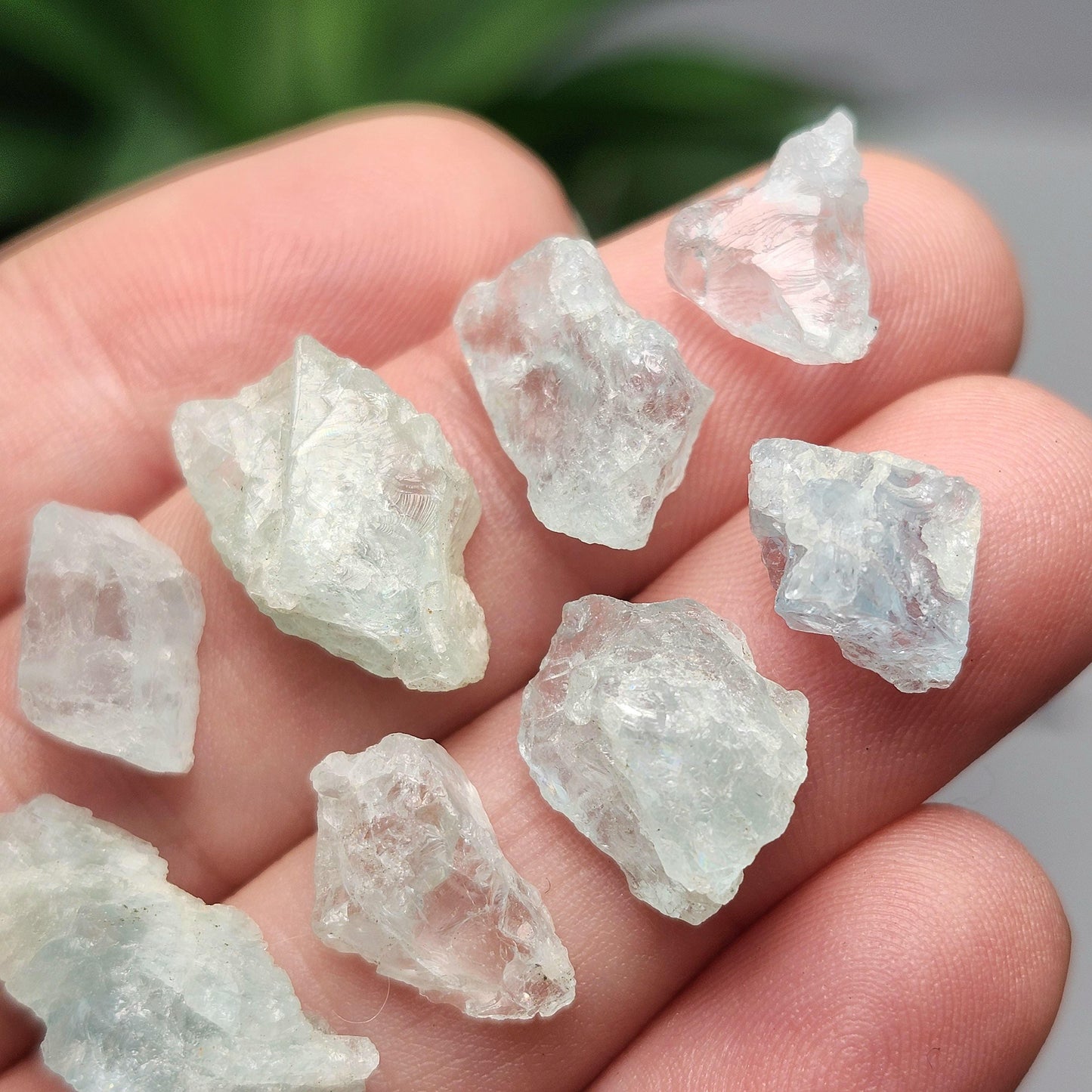 Aquamarine Crystal from Nigeria, Raw Aquamarine Beryl, Nigerian Mineral Specimen