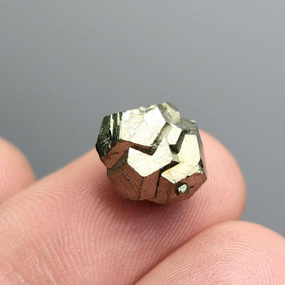 Pyrite Crystal Cluster from Spain, Spanish Pyrite Specimen, Raw Fools Gold