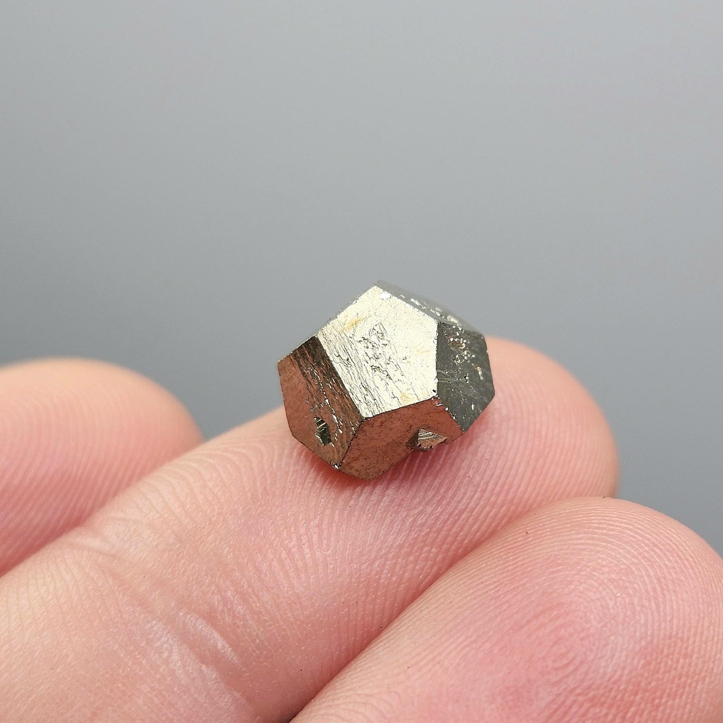 Pyrite Crystal from Spain, Raw Fool's Gold Specimen