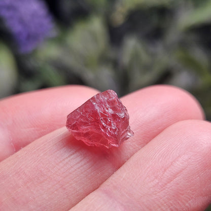 Pink Tourmaline, Raw Crystal from Brazil, Natural Raspberry Pink Tourmaline Specimen
