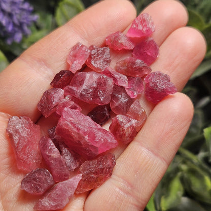 Pink Tourmaline, Raw Crystal from Brazil, Natural Raspberry Pink Tourmaline Specimen