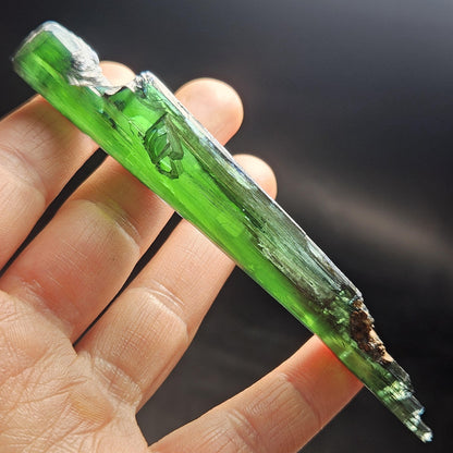 Vivianite Crystal 24.25g, Terminated Vivianite Blade Specimen from Brazil