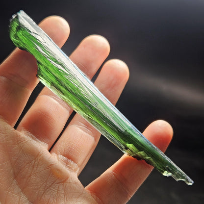 Vivianite Crystal 24.25g, Terminated Vivianite Blade Specimen from Brazil