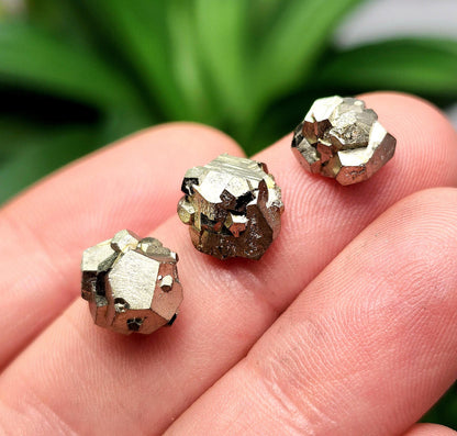 Pyrite Crystal Cluster from Spain, Spanish Pyrite Specimen, Raw Fools Gold