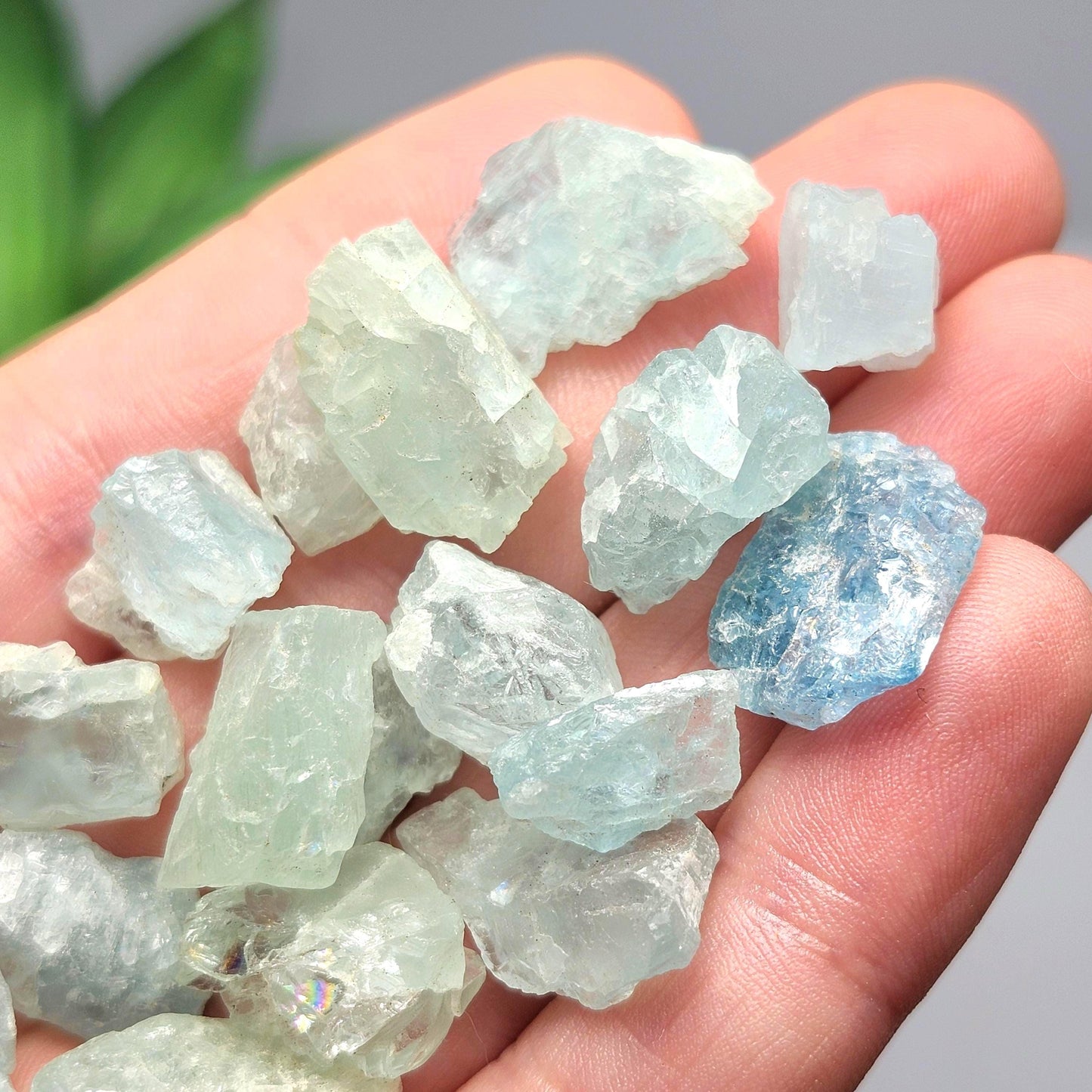 Aquamarine Crystal from Nigeria, Raw Aquamarine Beryl, Nigerian Mineral Specimen