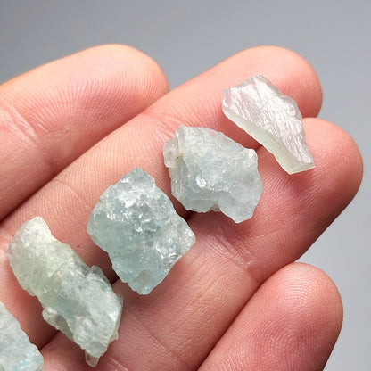 Aquamarine Crystal from Nigeria, Raw Aquamarine Beryl, Nigerian Mineral Specimen