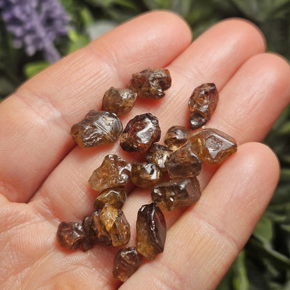 Champagne Zircon Crystal from Nigeria, Alluvial River