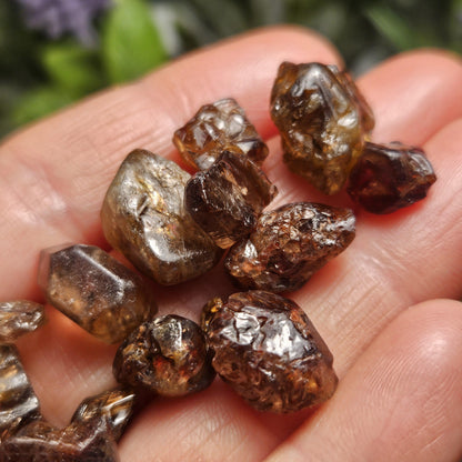 Champagne Zircon Crystal from Nigeria, Alluvial River