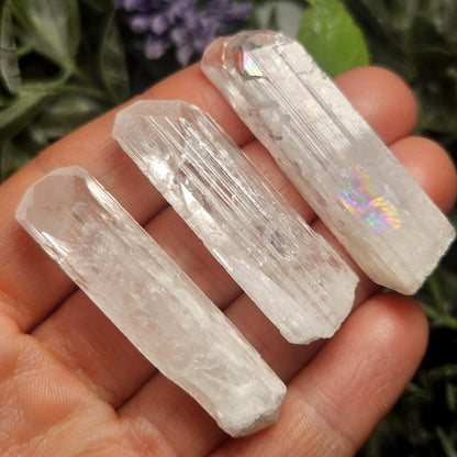Raw Danburite Crystal (40mm): Large Terminated Mexican Danburite Blade