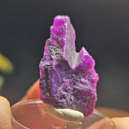Gel Sugilite Crystal 1.18g, Raw South African Sugilite Stone Specimen