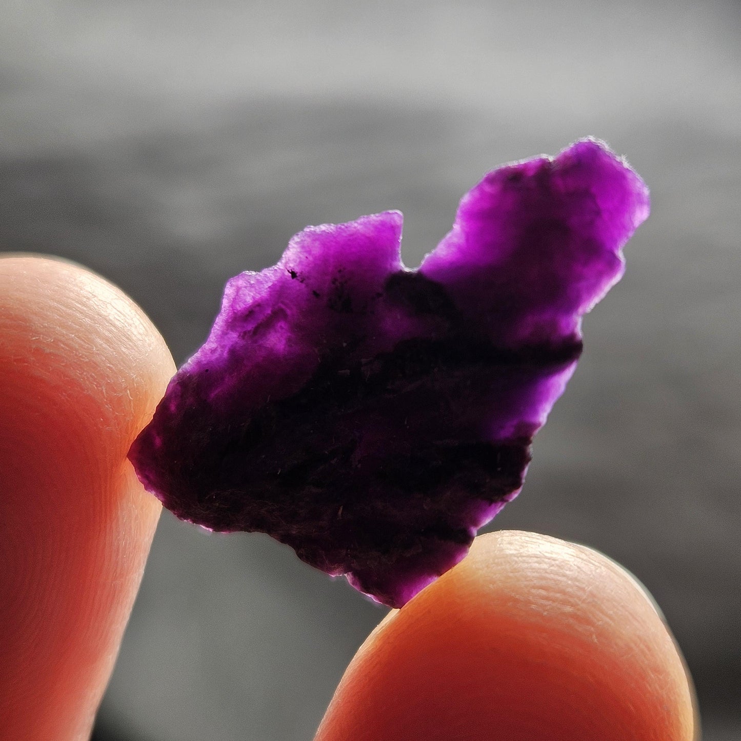 Gel Sugilite Crystal 1.18g, Raw South African Sugilite Stone Specimen