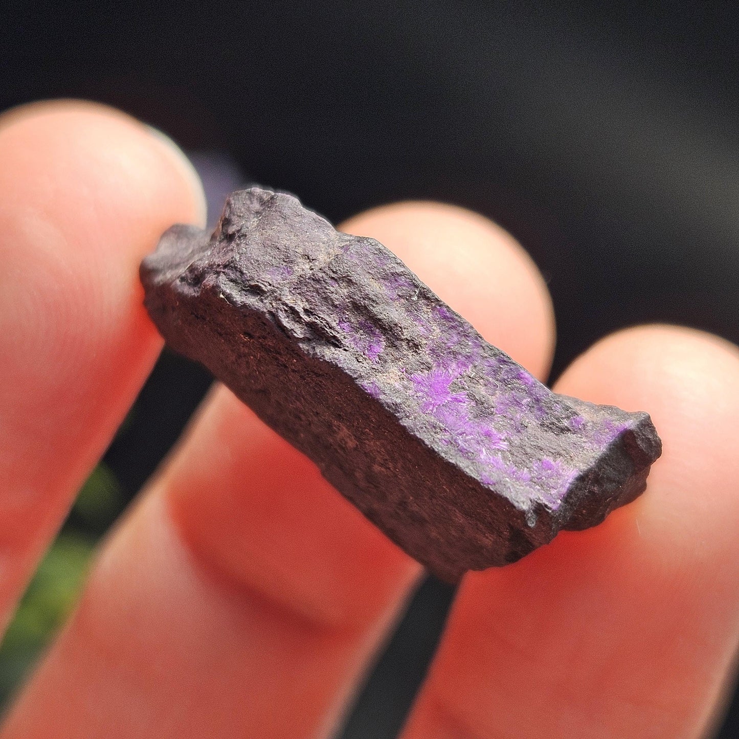 Sugilite Crystal 5.8g, Raw South African Purple Sugilite Stone