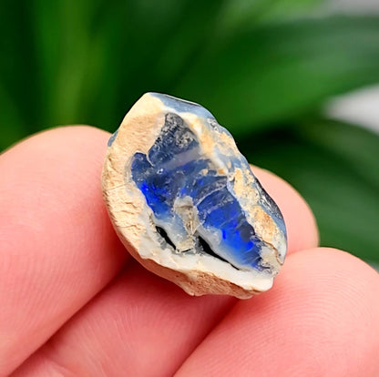 Lightning Ridge Black Opal 2.0g, Raw Australian Opal Stone Specimen