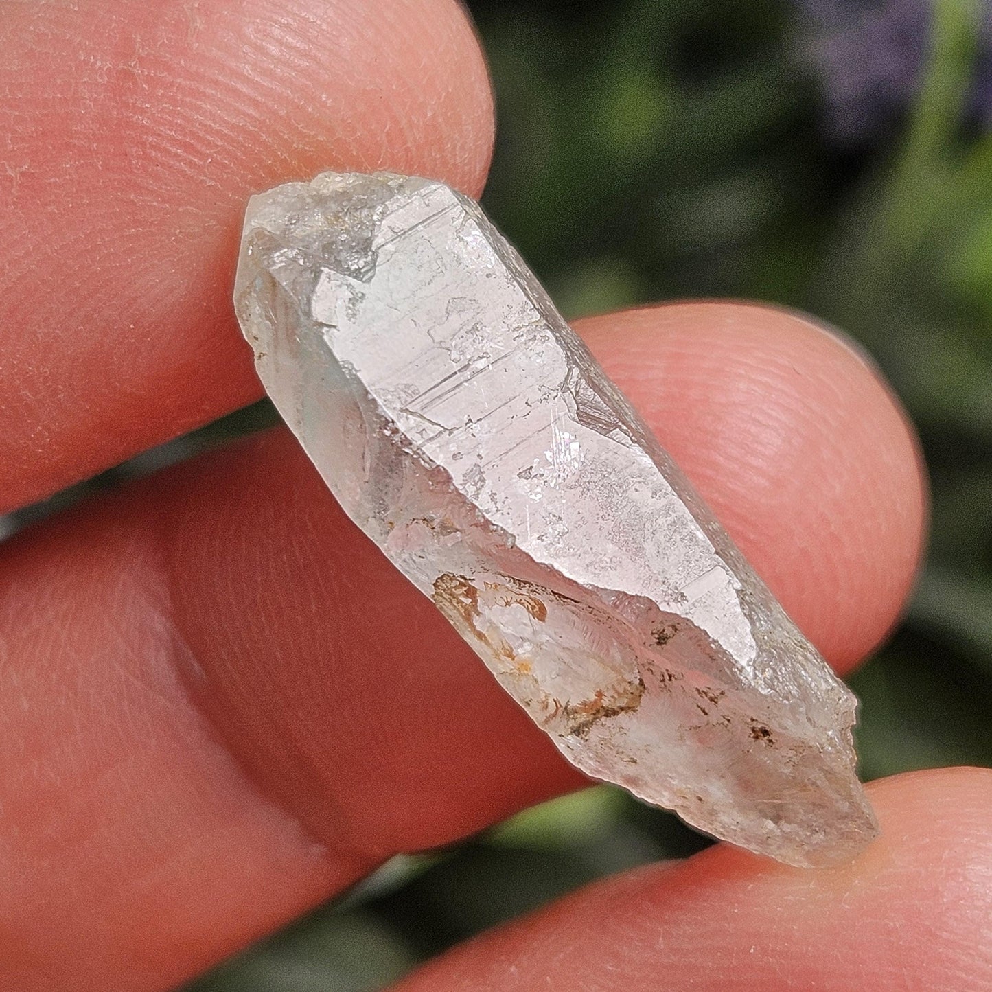 Ajoite Quartz Crystal 2.04g