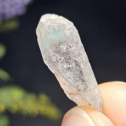 Ajoite Quartz Crystal 2.04g