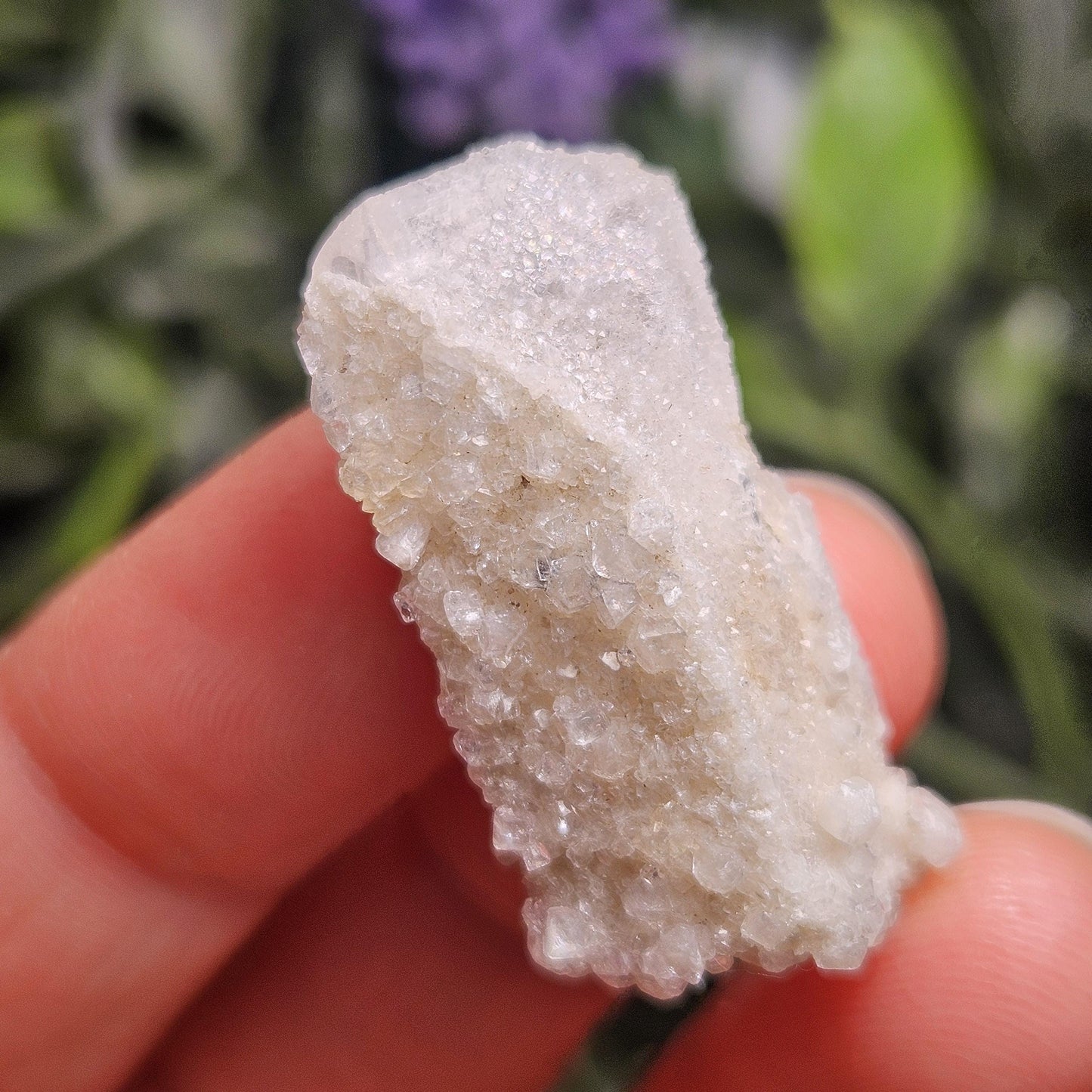Sugar Danburite Crystal Specimen: Raw Mexican Danburite with Quartz Druzy