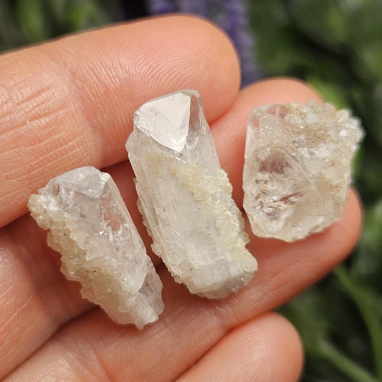 Sugar Danburite Crystal Specimen: Raw Mexican Danburite with Quartz Druzy