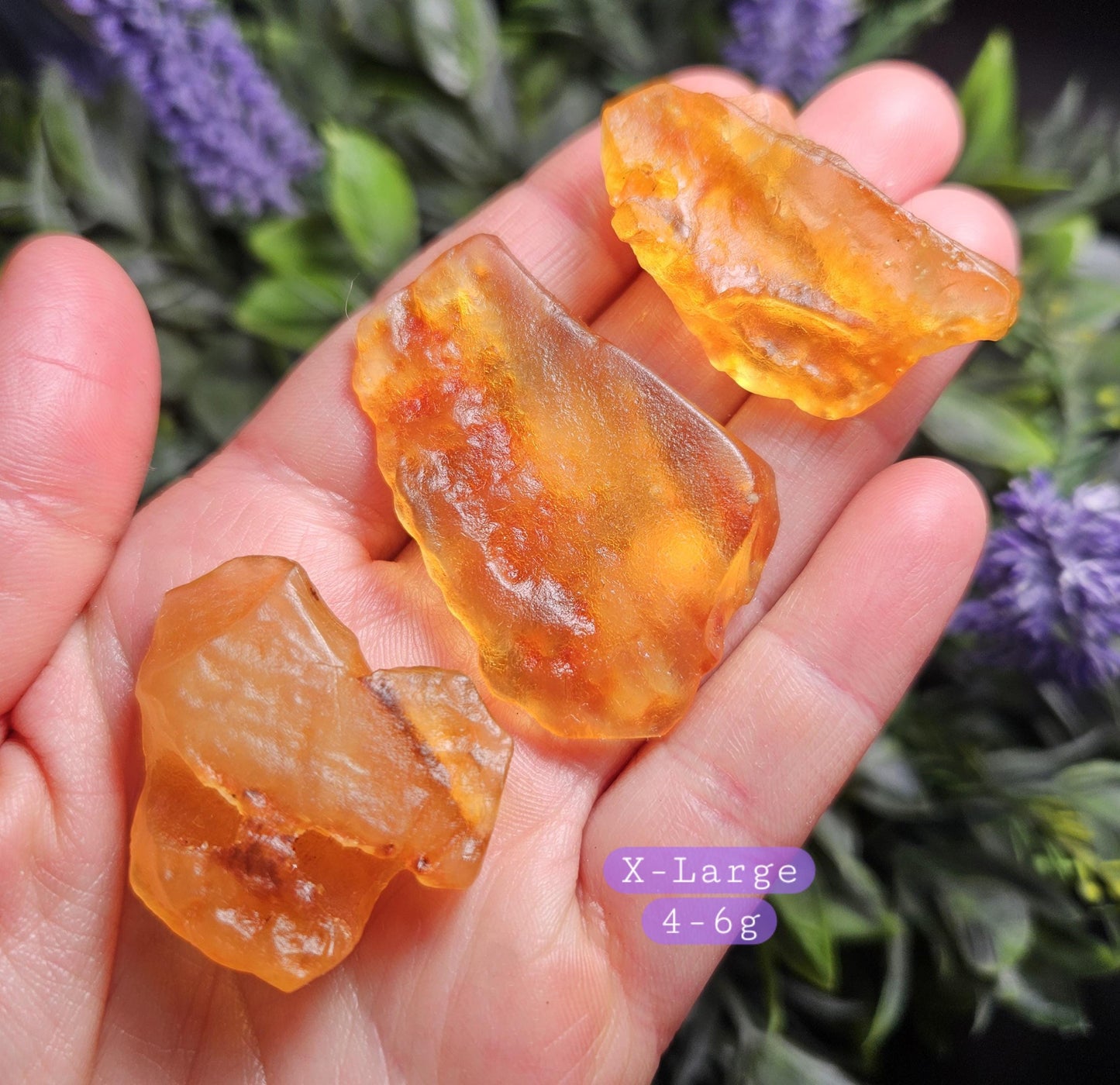 Raw Amber Stone Specimen, Amber Crystal from Colombia