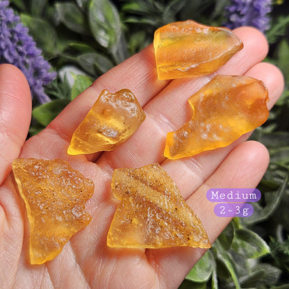 Raw Amber Stone Specimen, Amber Crystal from Colombia