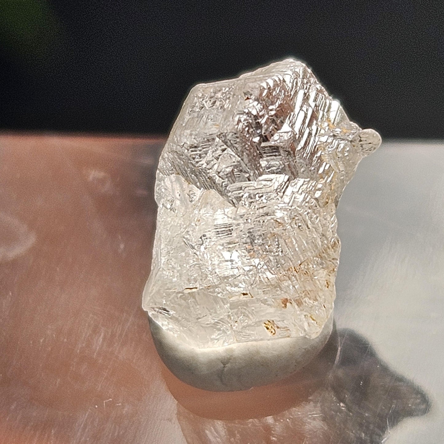 Etched Phenacite Crystal, 2.71ct